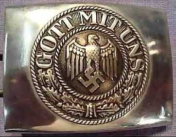 The SS's belt buckle, part of their uniform... "GOD WITH US"